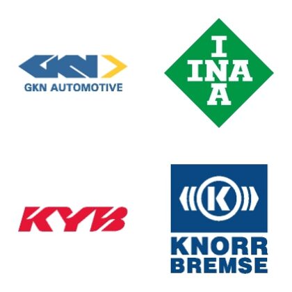 GKN AUTOMOTIVE, INA, KYB, KNORR BREMSE