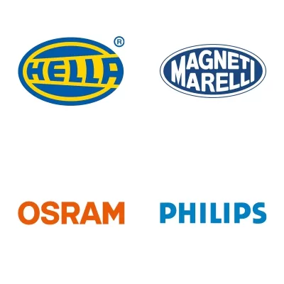HELLA, MAGNETI MARELLI, OSRAM, PHILIPS