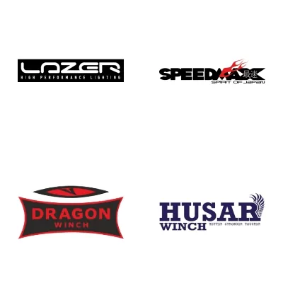 LAZER LAMPS, SPEEDMAX, DRAGON WINCH, HUSAR WINCH