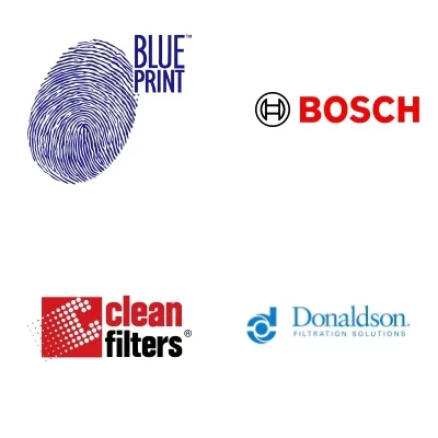 BLUEPRINT, BOSCH, CLEAN FILTERS, DONALDSON