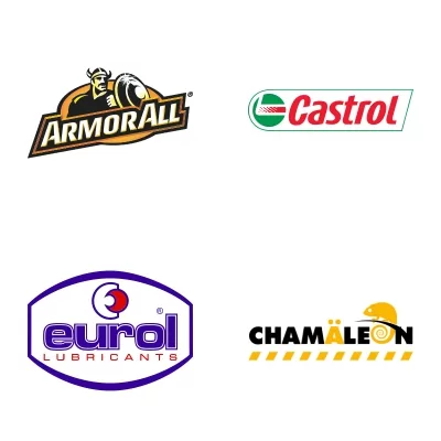 ARMOR ALL, CASTROL, EUROL, CHAMALEON