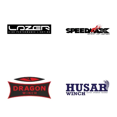 LAZER LAMPS, SPEEDMAX, DRAGON WINCH, HUSAR WINCH